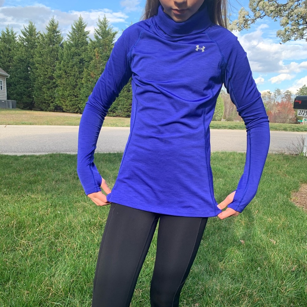 Purple under Armour top